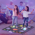 Alfombra de baile luminosa para niños, máquina de baile musical inalámbrica para fitness.