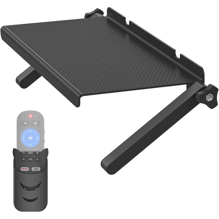 Estante superior ajustable para TV de 13 pulgadas, montado en la pared.
