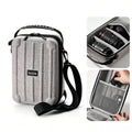 Baona FH002 Bolso bandolera de un solo hombro para cámara, portátil, con funda protectora rígida de EVA.
