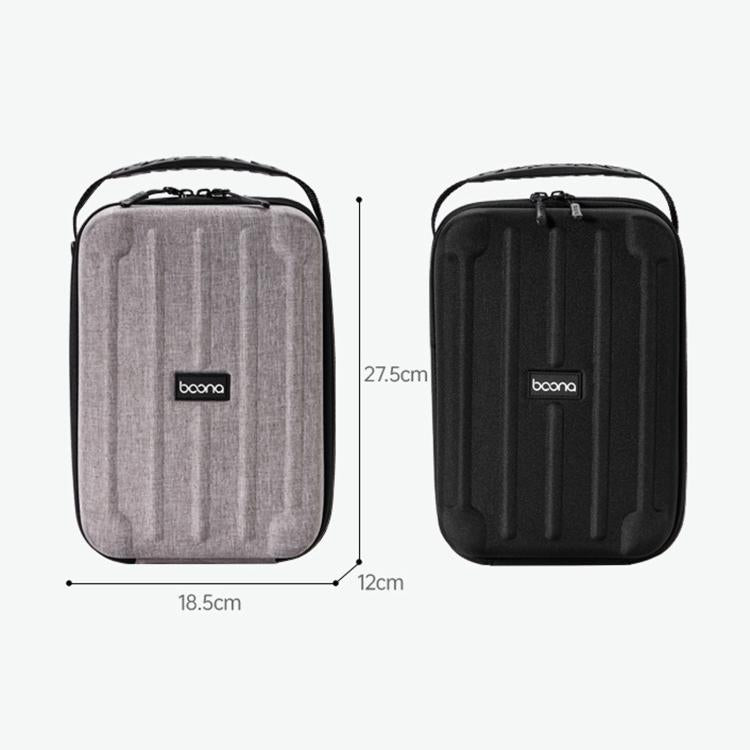 Baona FH002 Bolso bandolera de un solo hombro para cámara, portátil, con funda protectora rígida de EVA.