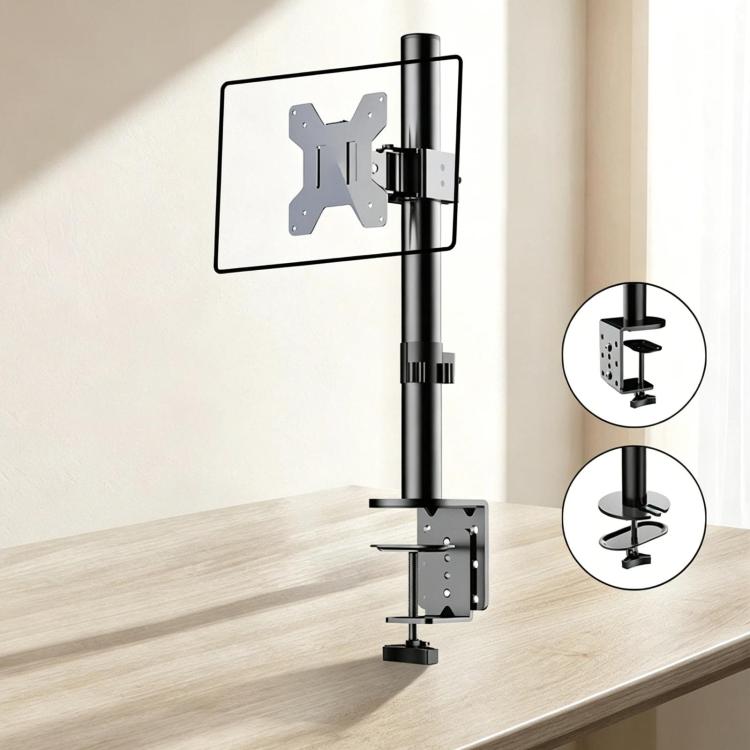 Soporte de escritorio giratorio y ajustable en altura para monitores de computadora de 10 a 32 pulgadas., ZX-MT010
