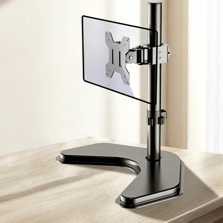 Brazo voladizo de escritorio para monitor de computadora de 10 a 32 pulgadas con soporte de metal reforzado, ZX-MT010V