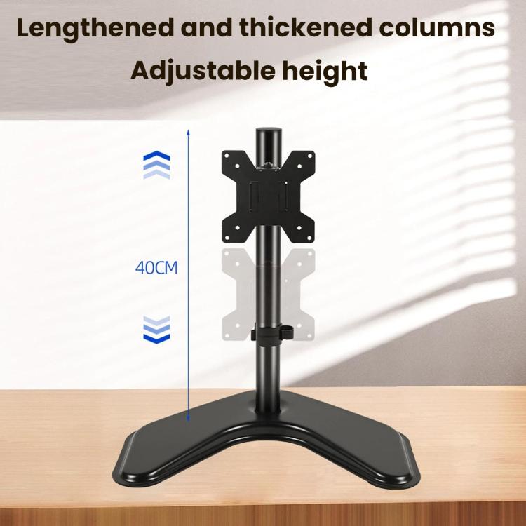 Brazo voladizo de escritorio para monitor de computadora de 10 a 32 pulgadas con soporte de metal reforzado, ZX-MT010V
