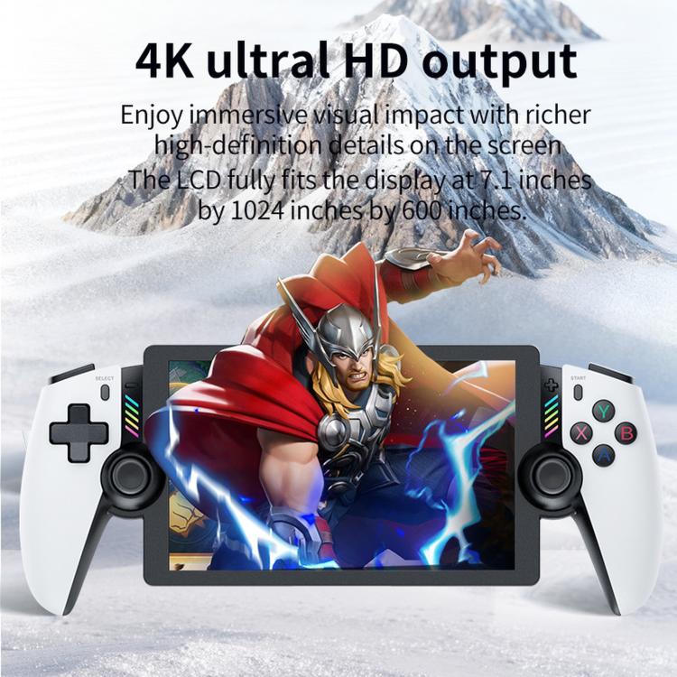 Consola de juegos portátil SJGAM M28 con experiencia de vibración y pantalla IPS de 7 pulgadas., 128GB, 256GB