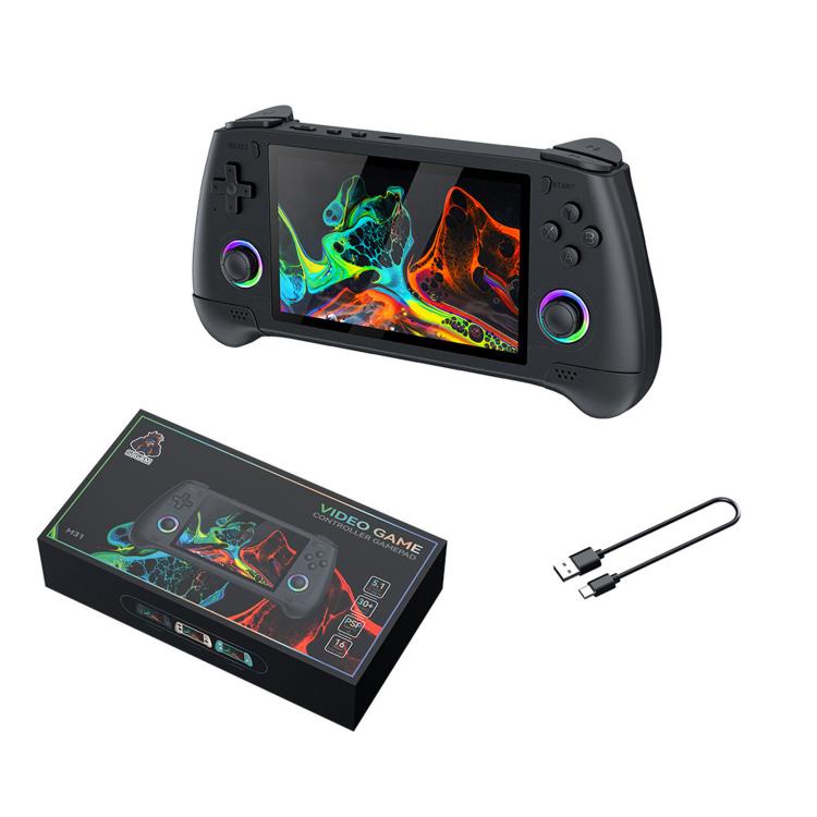 Consola de juegos portátil retro SJGAM M31 HD con joystick RGB de 5,1 pulgadas y arcade 3D portátil., 64GB, 128GB, 256GB