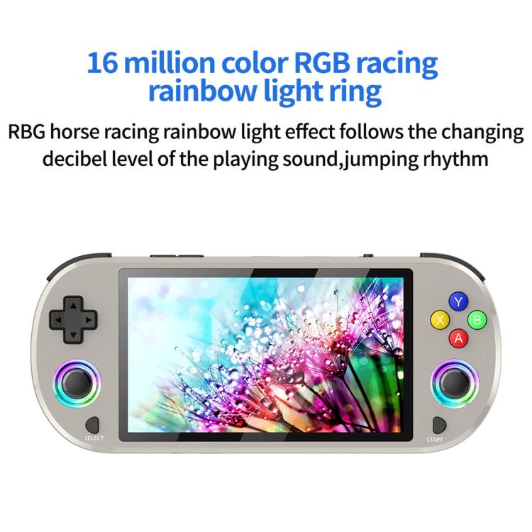 Consola de juegos portátil retro de código abierto SJGAM M22 PRO de 5 pulgadas con pantalla HD IPS y mando incluido., 64GB Gray, 128GB Gray, 256GB Gray, 64GB Black, 128GB Black, 256GB Black