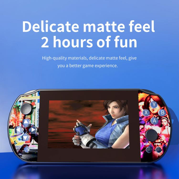 Consola de juegos portátil retro con joystick y pantalla grande Q3 HD, Blue 32G, Blue 64G, Red 32G, Red  64G