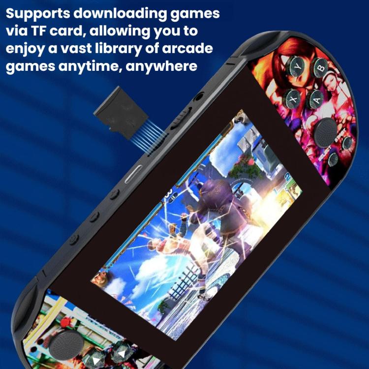 Consola de juegos portátil retro con joystick y pantalla grande Q3 HD, Blue 32G, Blue 64G, Red 32G, Red  64G