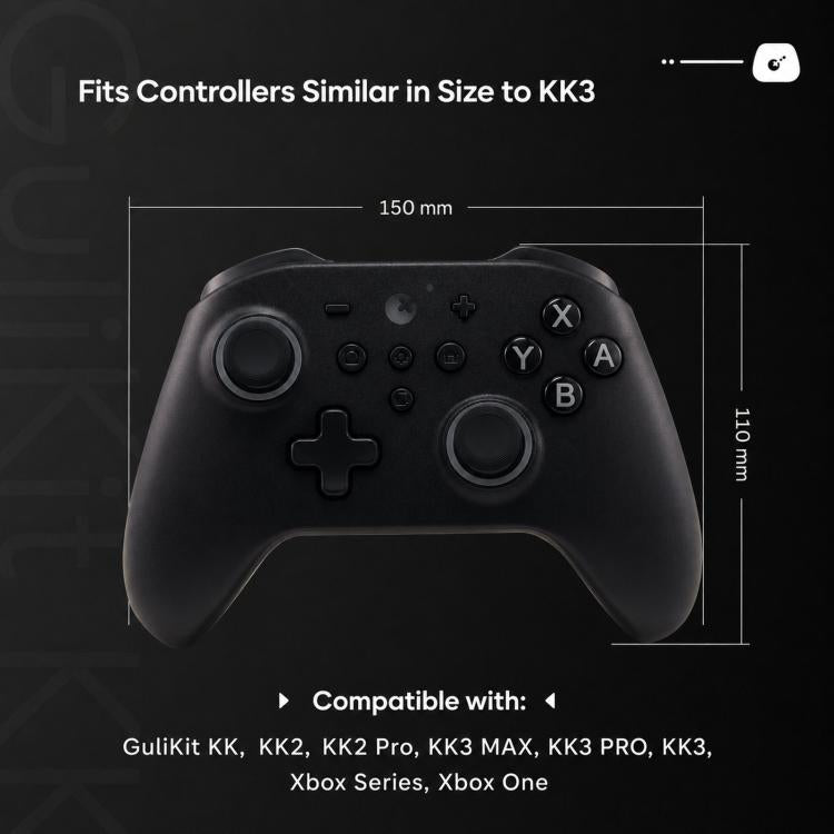Estuche rígido de transporte GuliKit NS52 para mandos KK3 Max / KK3 Pro / KingKong 2 / Xbox Series S/X y Xbox One, bolsa de almacenamiento de viaje.