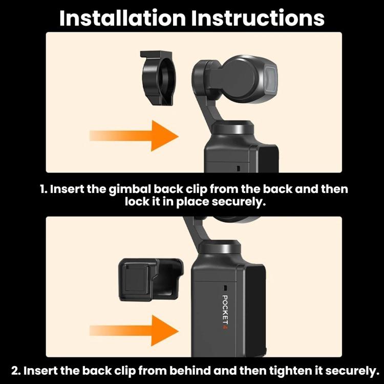 Luz magnética portátil para selfies DJI Pocket 4 BRDRC