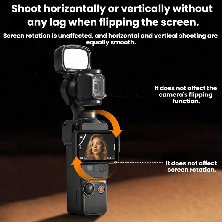 Luz magnética portátil para selfies DJI Pocket 4 BRDRC