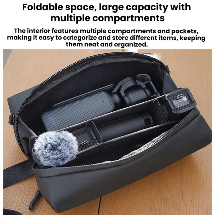 Bolsa protectora de almacenamiento tipo bandolera BRDRC para DJI Osmo Pocket 4/3