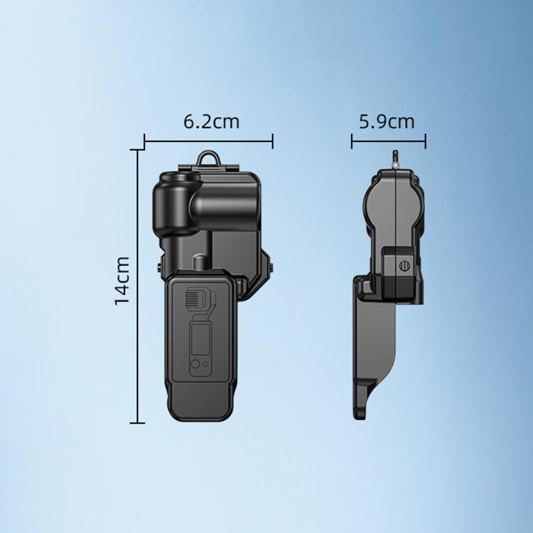 Protector de pantalla para la carcasa de la lente BRDRC de DJI Osmo Pocket 4
