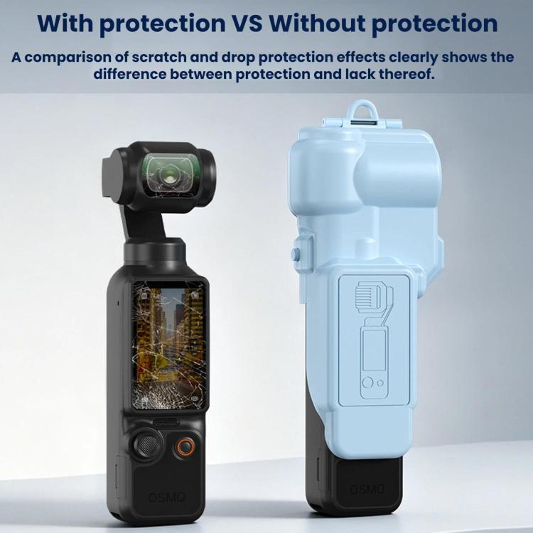 Protector de pantalla para la carcasa de la lente BRDRC de DJI Osmo Pocket 4