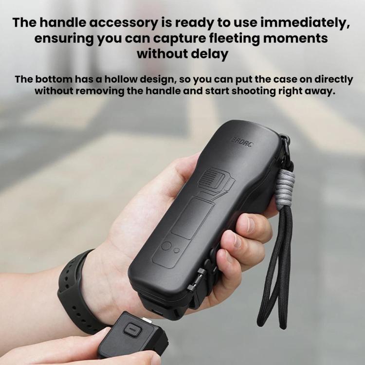 Estuche abatible con cierre magnético para filtros BRDRC para DJI Osmo Pocket 3