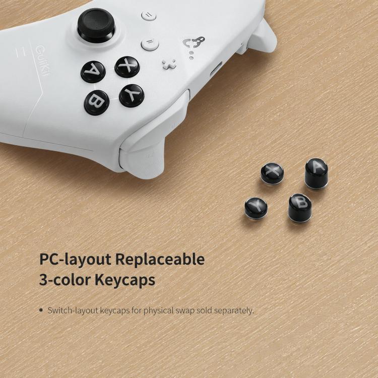 Controlador GuliKit ES Pro para eSports con joysticks TMR y soporte para Switch / Switch 2 Wakeup