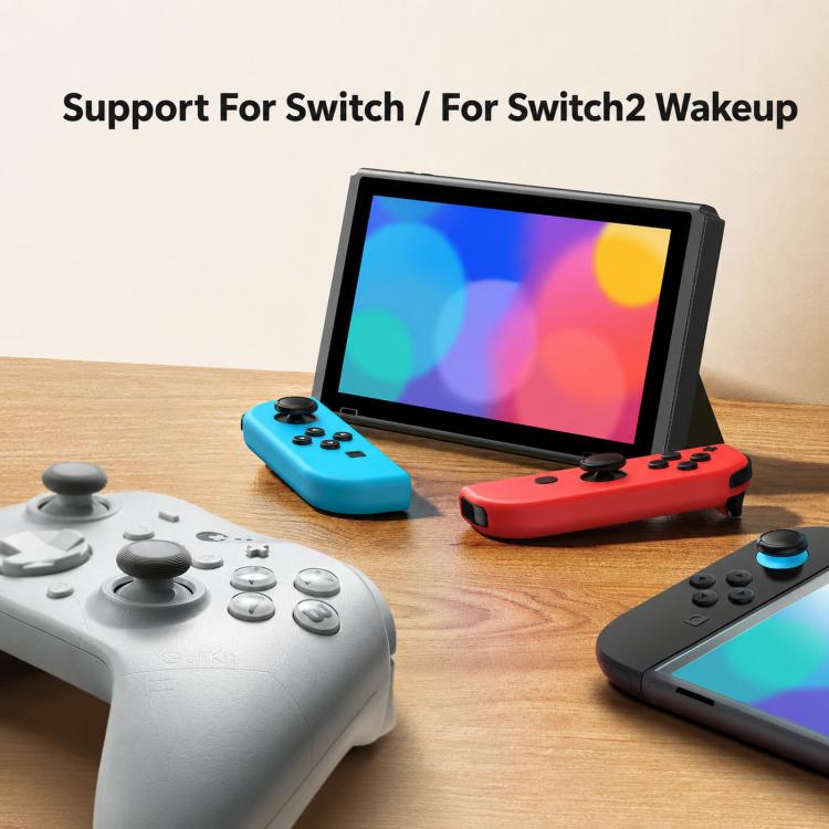 Controlador GuliKit ES Pro para eSports con joysticks TMR y soporte para Switch / Switch 2 Wakeup