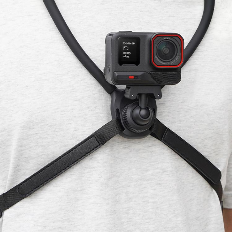 Brazalete cervical de liberación rápida con perspectiva en primera persona (POV) de BRDRC, For Insta360  Ace Pro 1 / 2, For Gopro