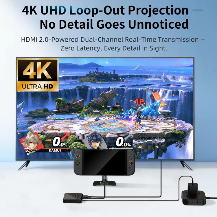 Base HDMI multifuncional para duplicación de pantalla de STARTRC GAMES, For Nintendo Switch Series