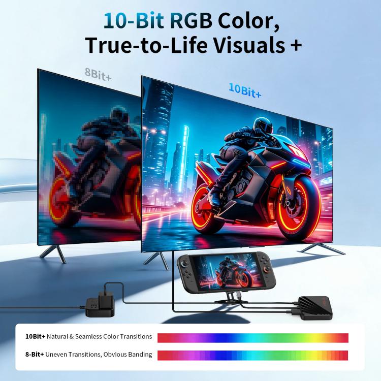 Base HDMI multifuncional para duplicación de pantalla de STARTRC GAMES, For Nintendo Switch Series