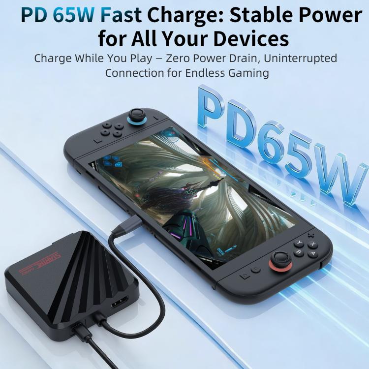 Base HDMI multifuncional para duplicación de pantalla de STARTRC GAMES, For Nintendo Switch Series