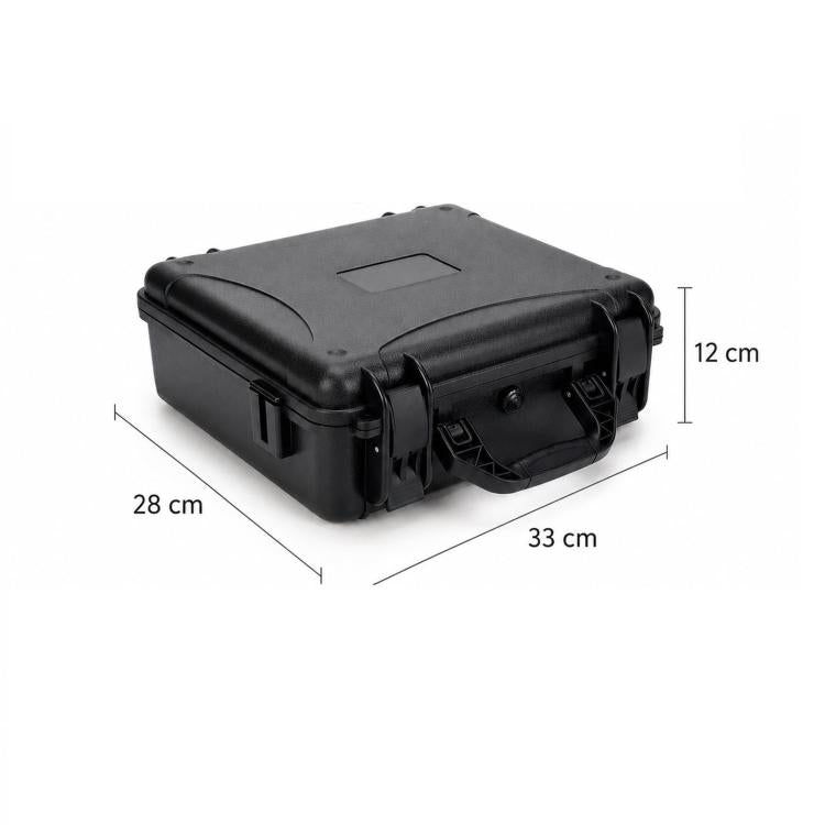 Estuche de seguridad a prueba de golpes para drones DJI Lito 1 / X1, portátil e impermeable para exteriores., Black No Shoulder Strap, Black With Shoulder Strap