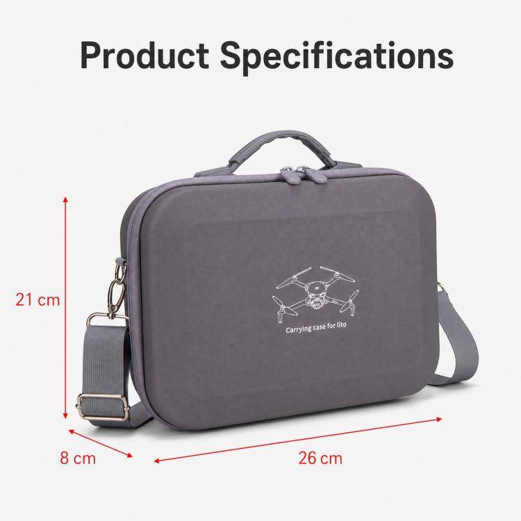 Estuche de almacenamiento portátil para kit de dron DJI Lito 1, bolsa de hombro para exteriores
