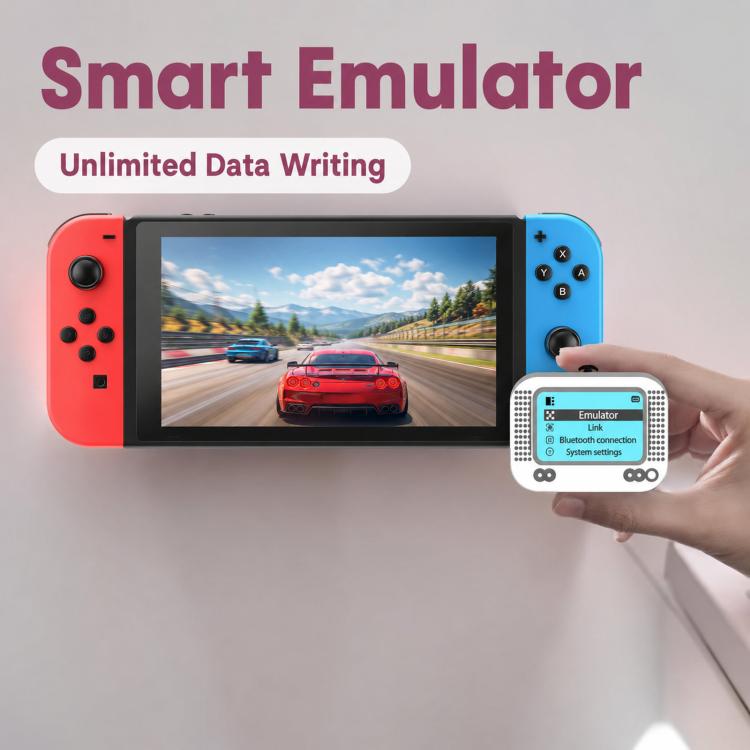 Smart Rechargeable Emulator With 1.2 inch LCD Screen