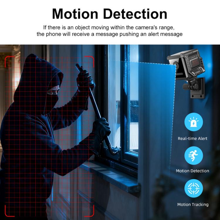 Remote Monitoring 2MP WiFi HD Night Vision Wireless Multi-Functional Camera