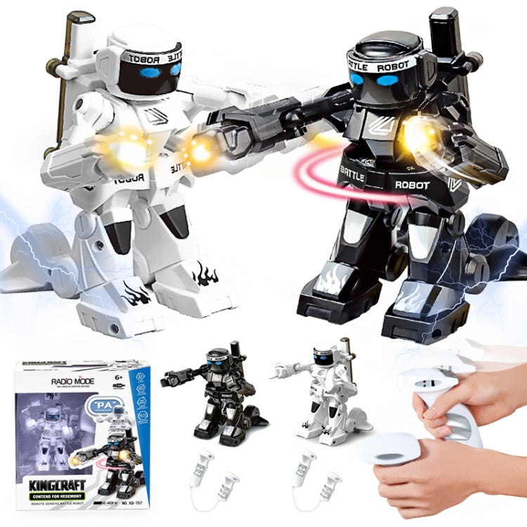 777-615 Robot de batalla RC 2,4G, juguetes de Control remoto con sentido corporal para niños, modelo de juguete de regalo, Mini Robot inteligente, juguetes de batalla para niños