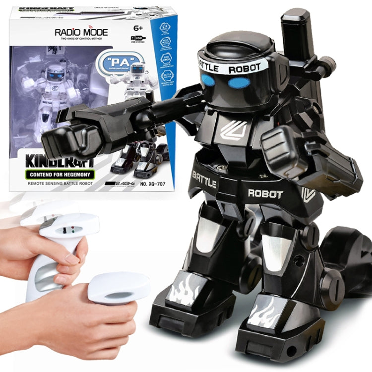 777-615 Robot de batalla RC 2,4G, juguetes de Control remoto con sentido corporal para niños, modelo de juguete de regalo, Mini Robot inteligente, juguetes de batalla para niños