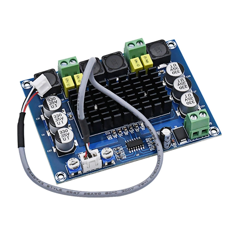 XH-M543 120W + 120W Placa de amplificador de potencia de audio TPA3116D2 estéreo de doble canal de alta potencia digital, 120W+120W Dual-channel Audio Amplifier