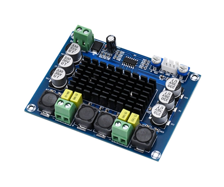 XH-M543 120W + 120W Placa de amplificador de potencia de audio TPA3116D2 estéreo de doble canal de alta potencia digital, 120W+120W Dual-channel Audio Amplifier