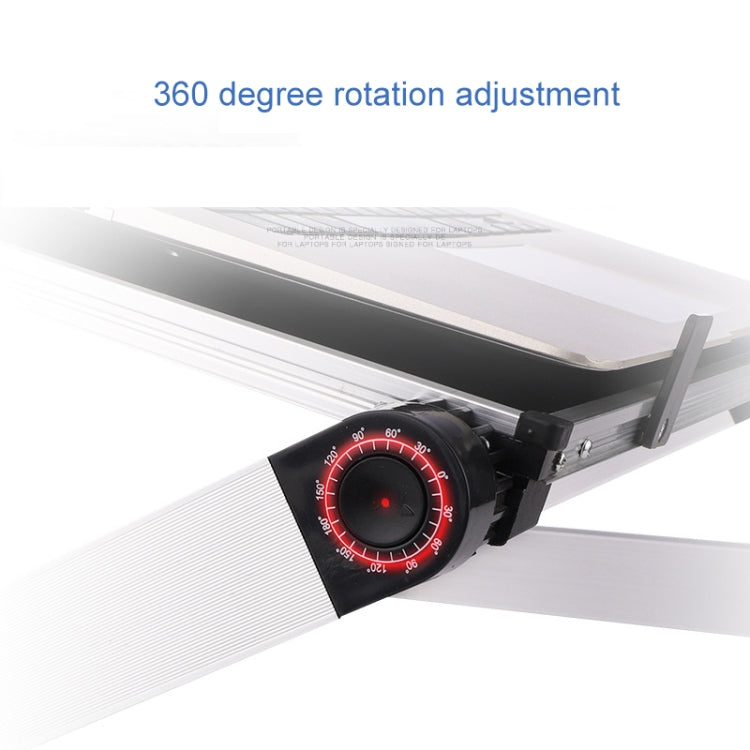 Soporte universal para computadora portátil de aleación de aluminio plegable con ajuste de 360 grados