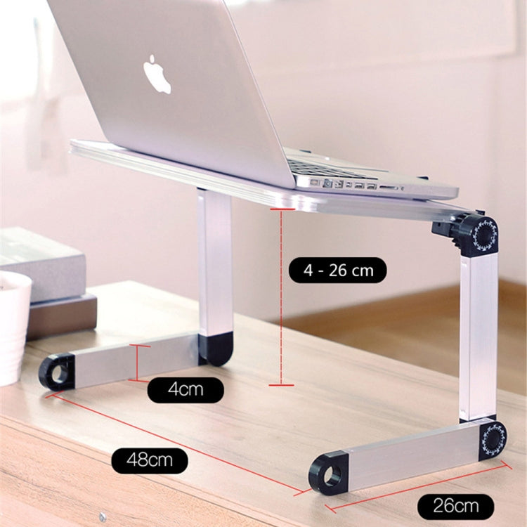 Soporte universal para computadora portátil de aleación de aluminio plegable con ajuste de 360 grados
