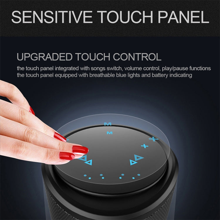 ZEALOT S8 Altavoz estéreo 3D con Bluetooth, columna de Subwoofer Inalámbrico, Control táctil portátil, reproducción de tarjeta AUX TF, manos libres con micrófono