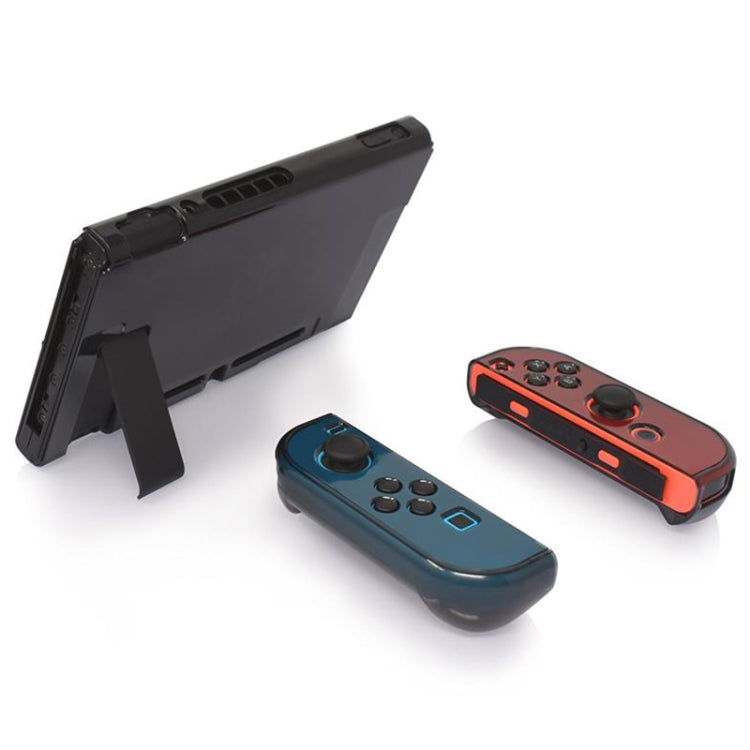 Cubierta de protección de PC dura para Nintendo Switch NS, carcasa de plástico de cristal desmontable, accesorios para controlador de consola