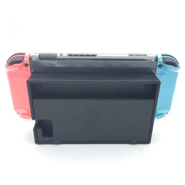 Cubierta de protección de PC dura para Nintendo Switch NS, carcasa de plástico de cristal desmontable, accesorios para controlador de consola