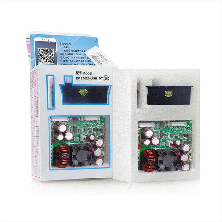 DPS5020 CNC DC Fuente de alimentación regulada ajustable Módulo Buck Integrado 50V / 20A Medidor de corriente de voltaje