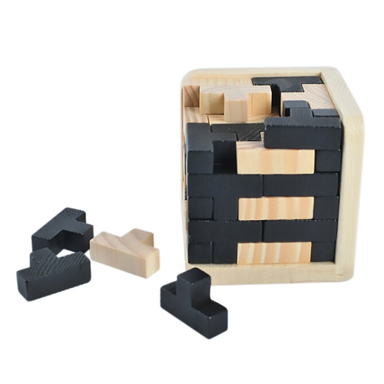 Rompecabezas 3D creativo Luban juguetes de madera entrelazados, Luban Interlocking