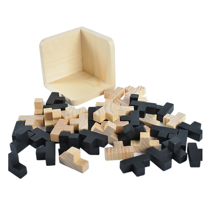 Rompecabezas 3D creativo Luban juguetes de madera entrelazados, Luban Interlocking