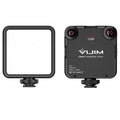 VIJIM VL81 portátil tres zapatos fríos y calientes luz de relleno de temperatura de doble Color luz de iluminación de grabación de disparo, VL81