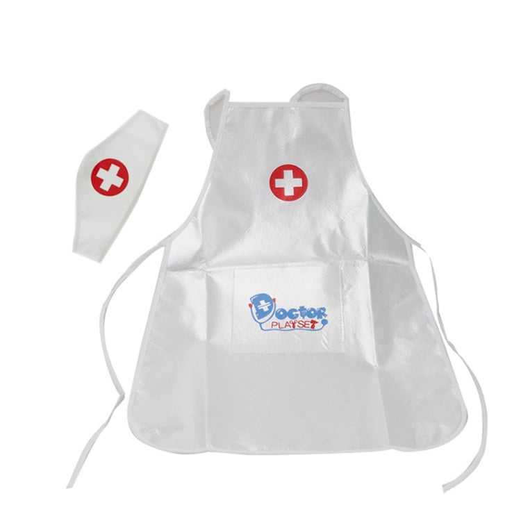 3 juegos de niños, juego de simulación, disfraz de enfermera, juguete de ropa de actuación, 3 Sets Play Doctor Nurse Costume