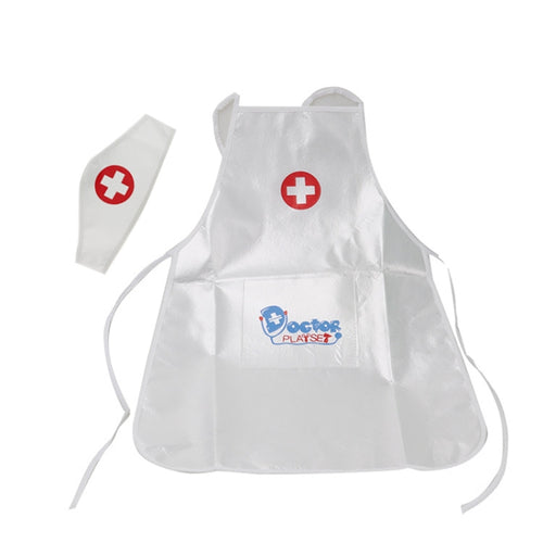 3 juegos de niños, juego de simulación, disfraz de enfermera, juguete de ropa de actuación, 3 Sets Play Doctor Nurse Costume
