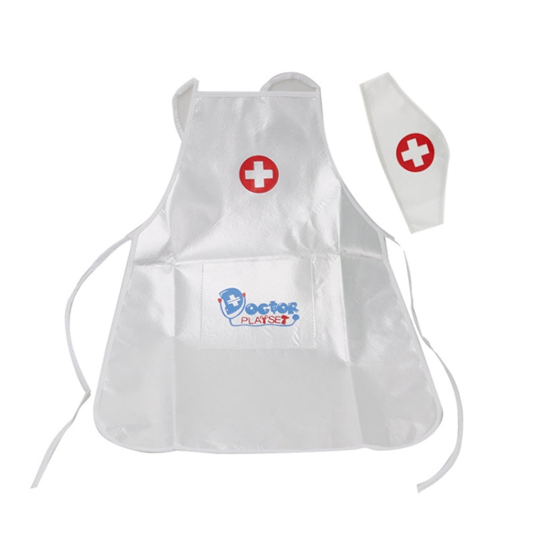 3 juegos de niños, juego de simulación, disfraz de enfermera, juguete de ropa de actuación, 3 Sets Play Doctor Nurse Costume