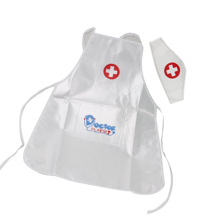3 juegos de niños, juego de simulación, disfraz de enfermera, juguete de ropa de actuación, 3 Sets Play Doctor Nurse Costume