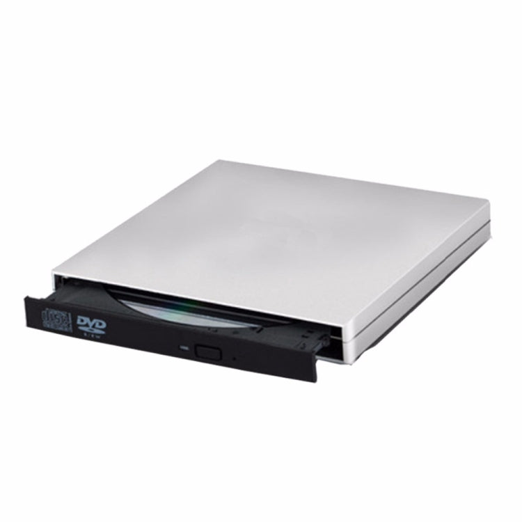 USB 2,0 portátil ultrafino externo ranura en DVD-RW CD-RW CD DVD ROM reproductor de unidad grabadora regrabadora para PC
