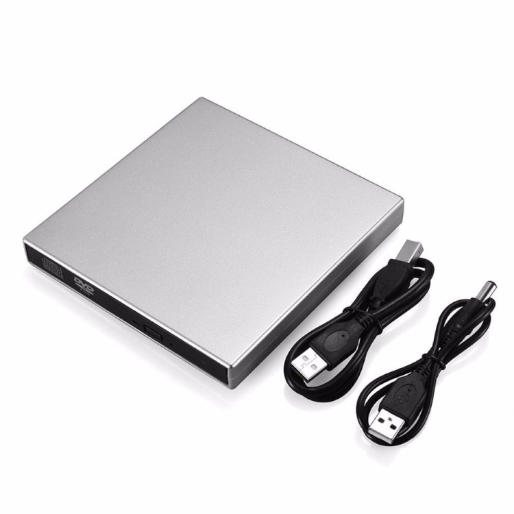 USB 2,0 portátil ultrafino externo ranura en DVD-RW CD-RW CD DVD ROM reproductor de unidad grabadora regrabadora para PC