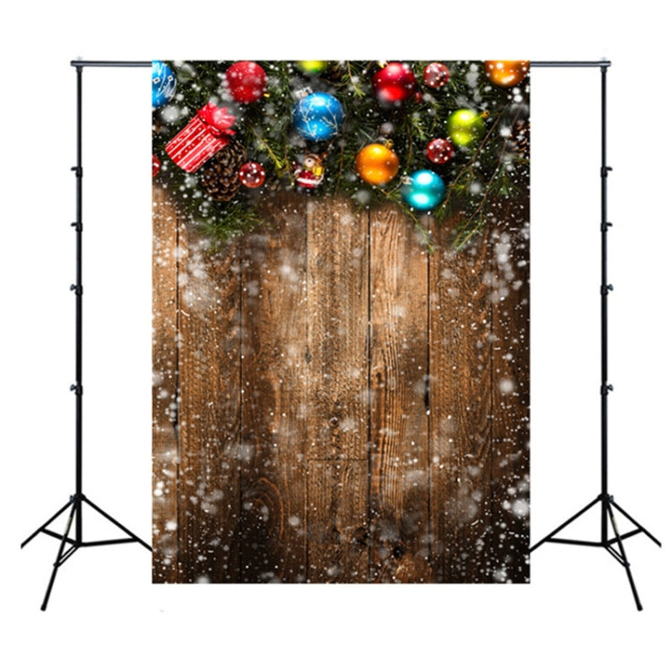 1,5 m x 2,1 m nostálgico 3D escena de nieve pared de madera niños fotografía telón de fondo
