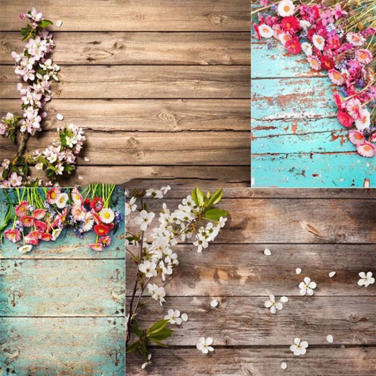 Tablero de imitación de madera de 1,25 m x 0,8 m, tela de fondo para fotografía fotográfica 3D Gourmet